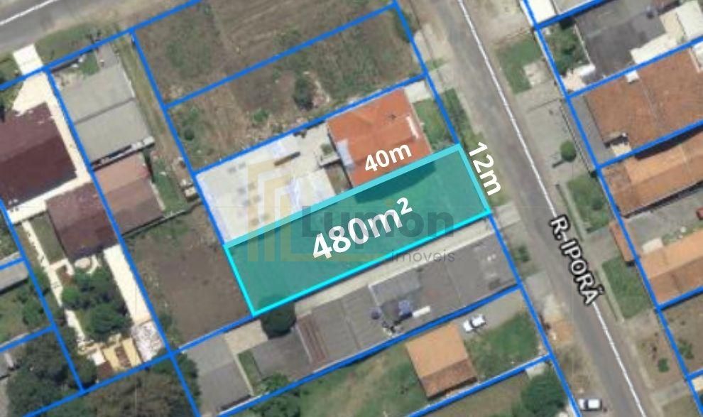 Terreno 480m  na Rua Iporã n  510 em Curitiba | pronto para co...
