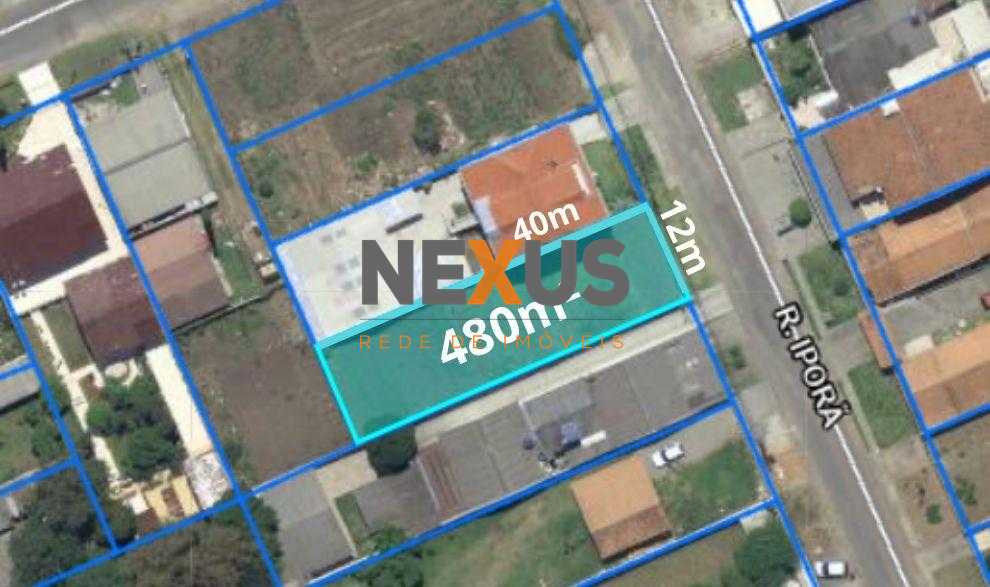 Terreno 480m  na Rua Iporã n  510 em Curitiba | pronto para co...