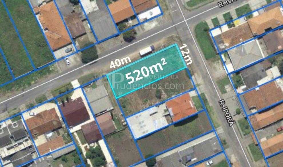 Terreno de esquina 520m  na Rua Iporã com opção de compra junt...