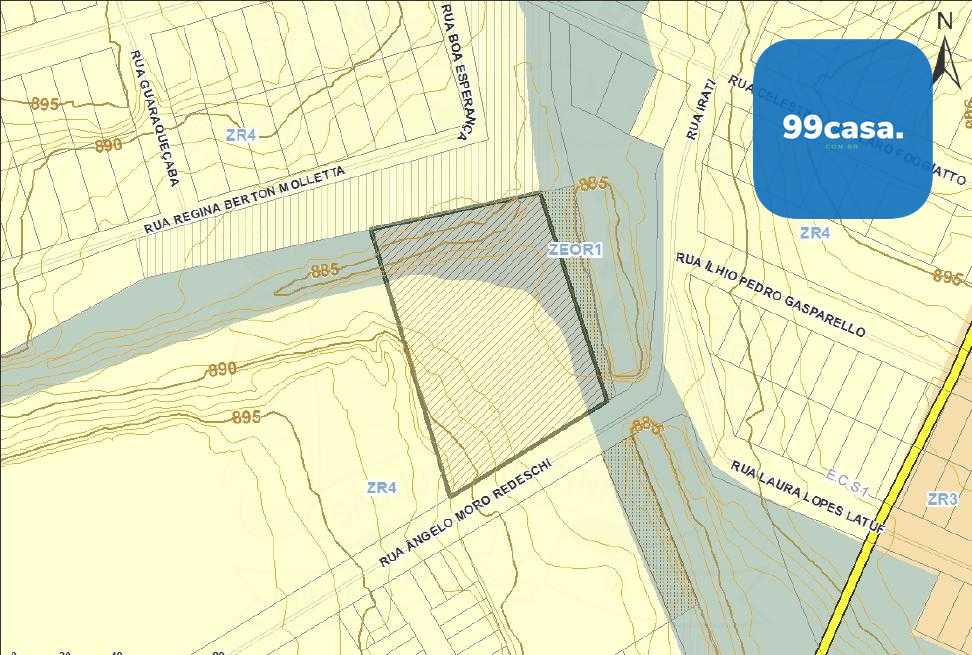Terreno ZR4 com Projeto Aprovado para 132 Apartamentos em São ...