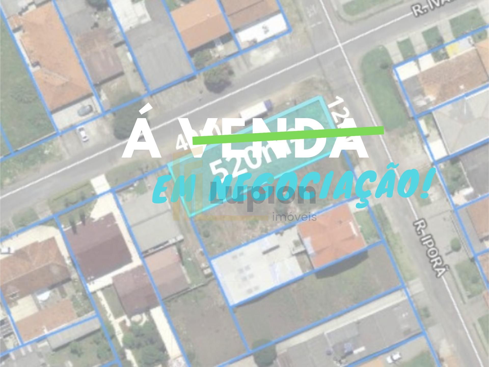 Terreno de esquina 520m  na Rua Iporã com opção de compra junt...