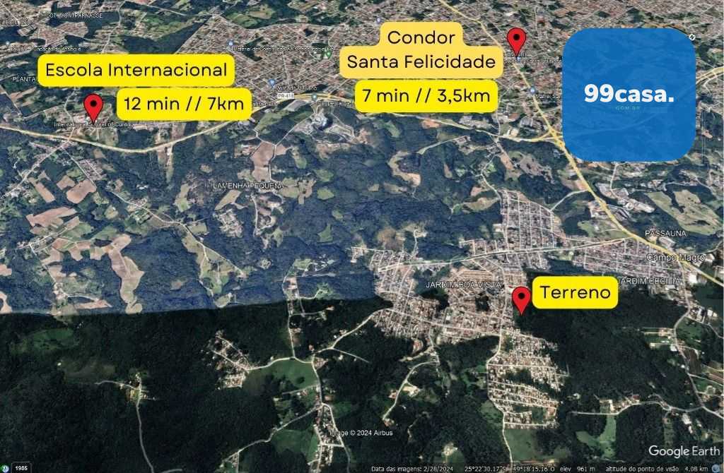 Terreno à venda em Campo Magro PR com 13.379m  de área total