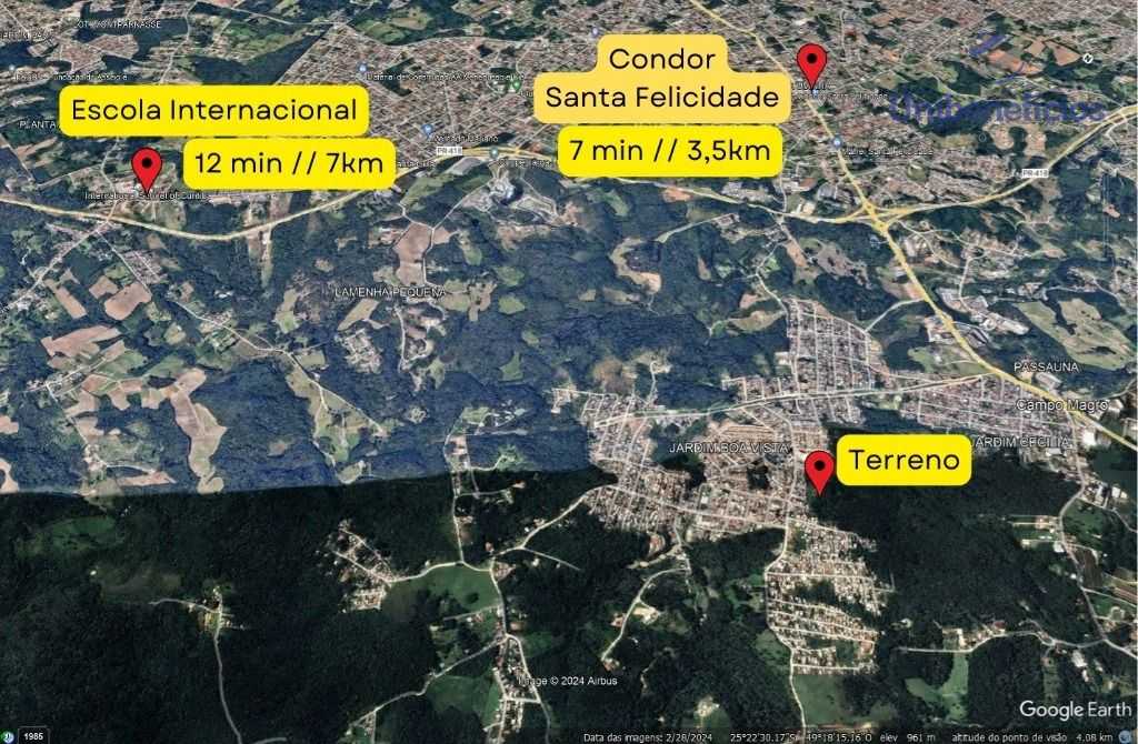 Terreno à venda em Campo Magro PR com 13.379m de área total