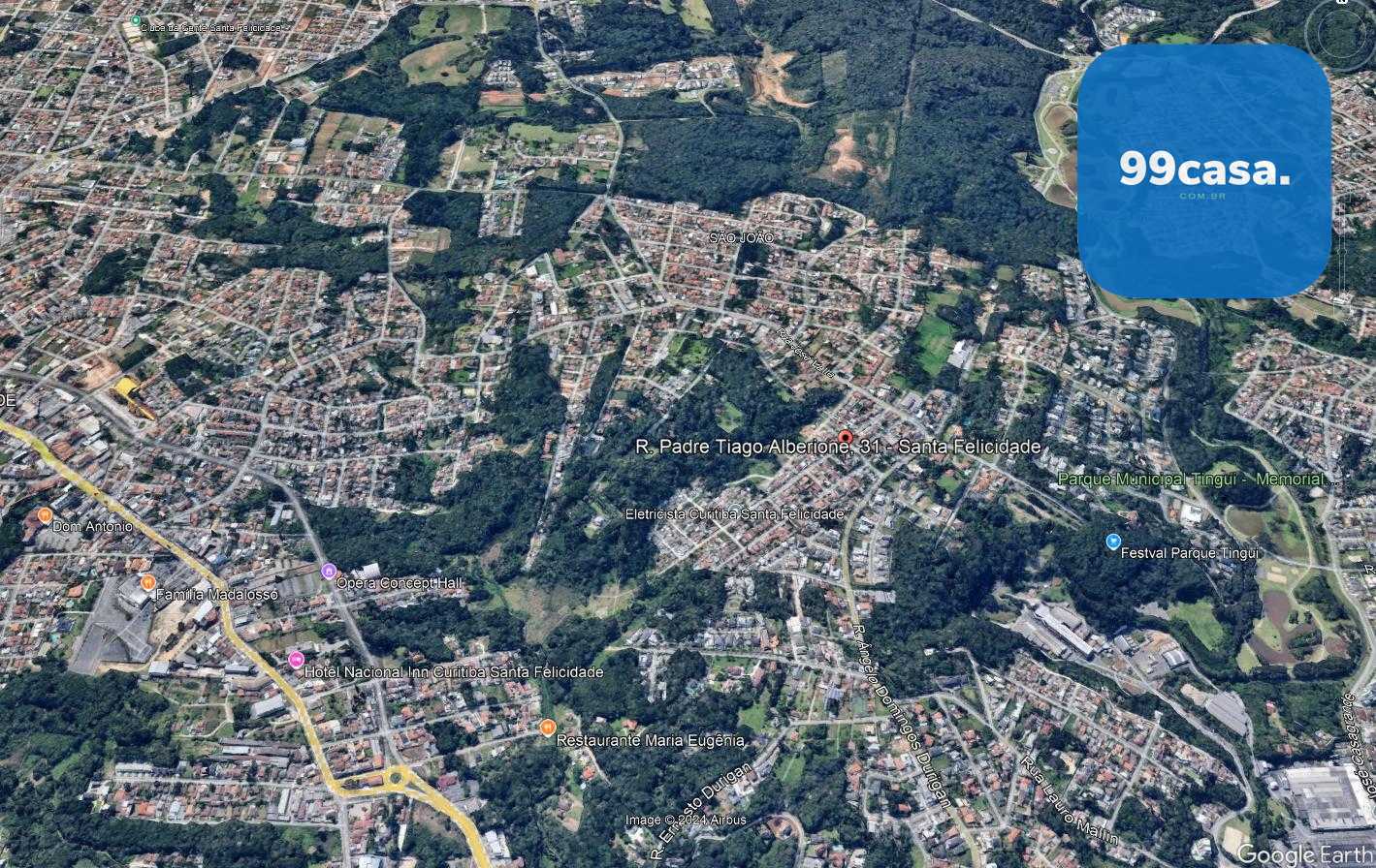 Terreno face norte à venda em Santa Felicidade, CURITIBA - PR