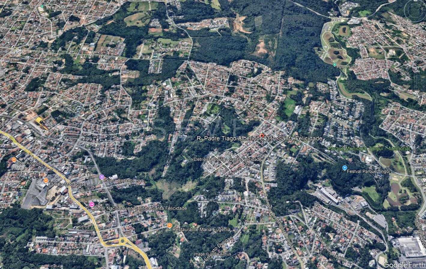 Terreno face norte à venda em Santa Felicidade, CURITIBA - PR