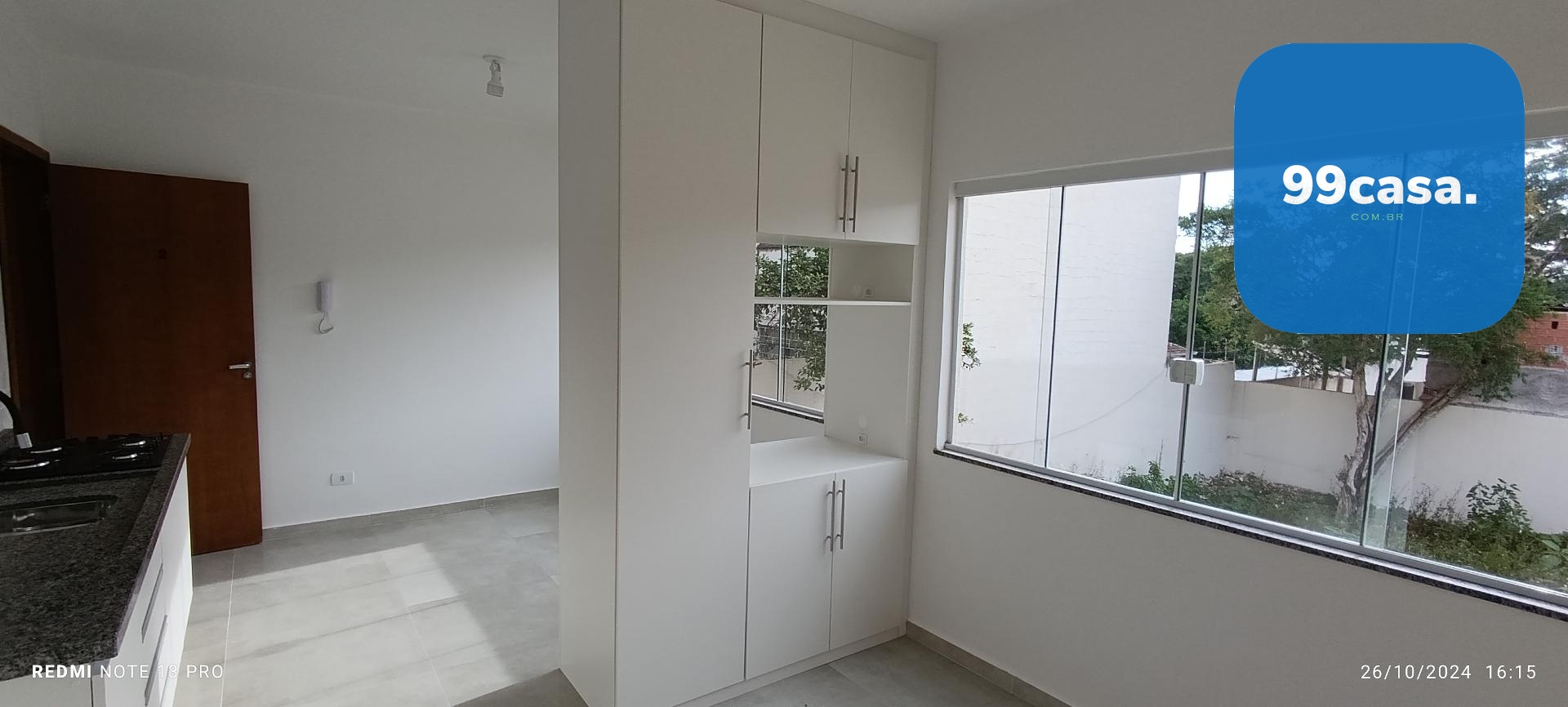 Studio novo para locação no Alto da Rua XV, CURITIBA - PR