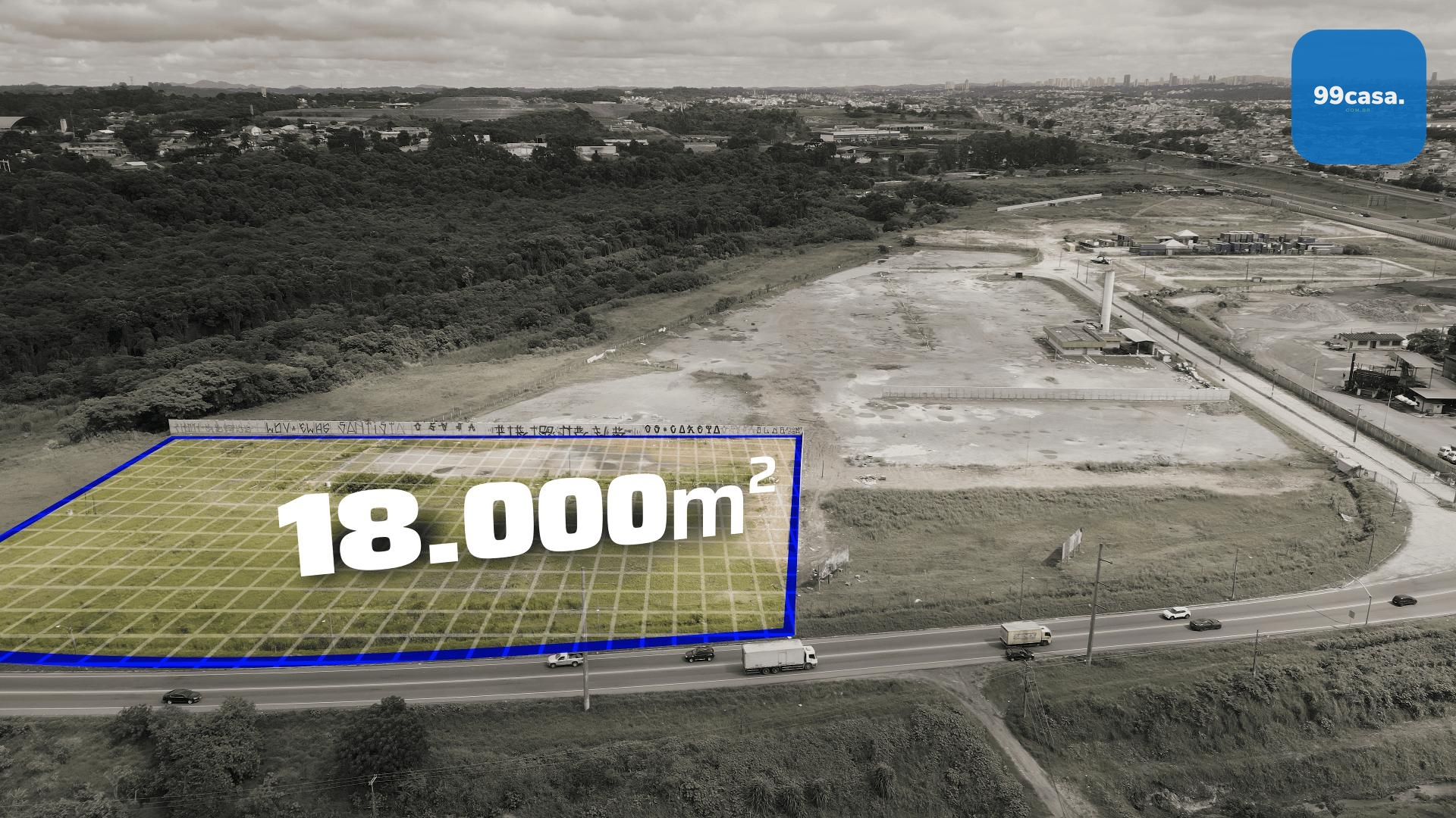 Terreno Comercial à venda, Cidade Industrial, CURITIBA - PR