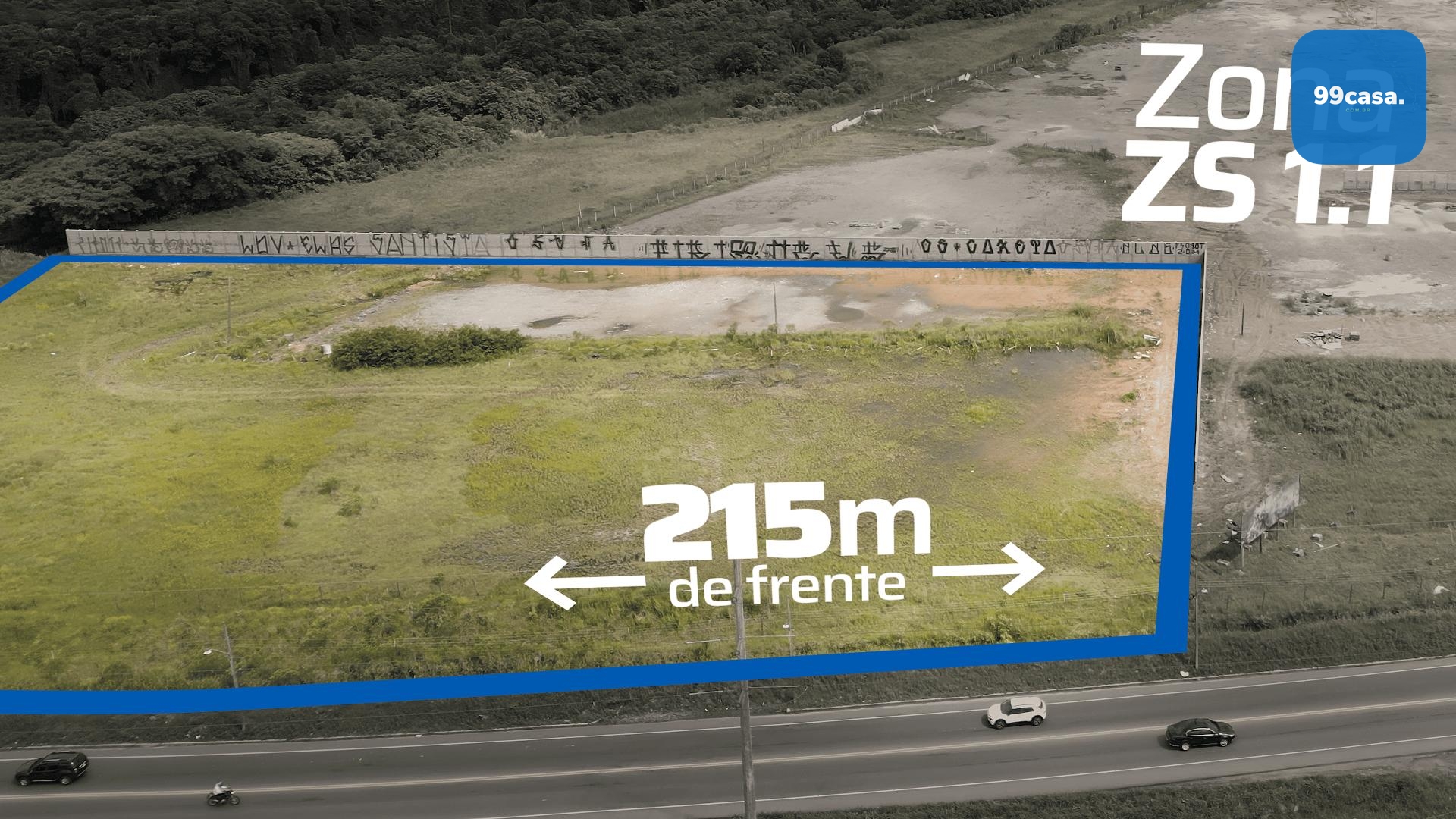 Terreno Comercial à venda, Cidade Industrial, CURITIBA - PR