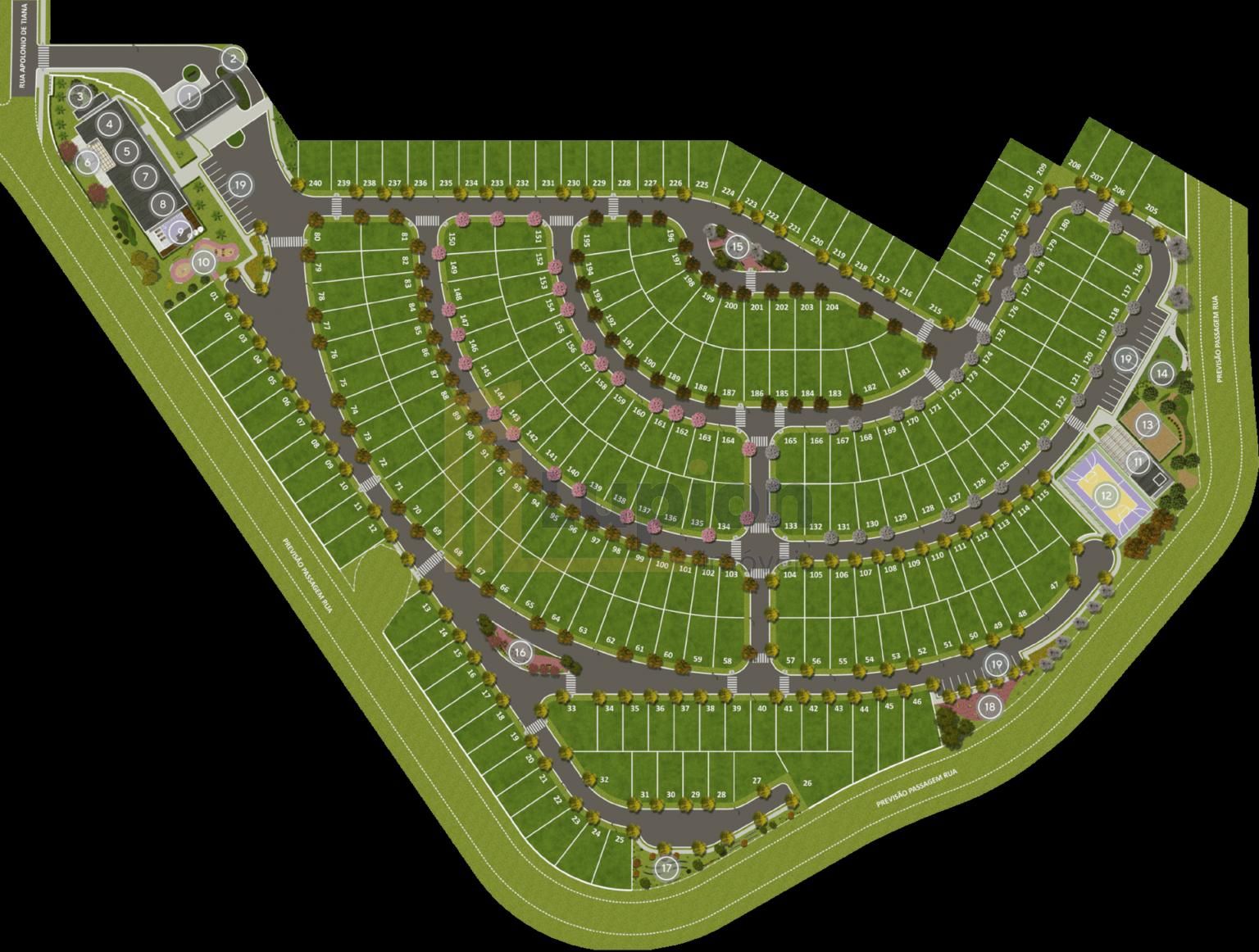 Lote à venda em condomínio no Santa Cândida - Pronto para cons...