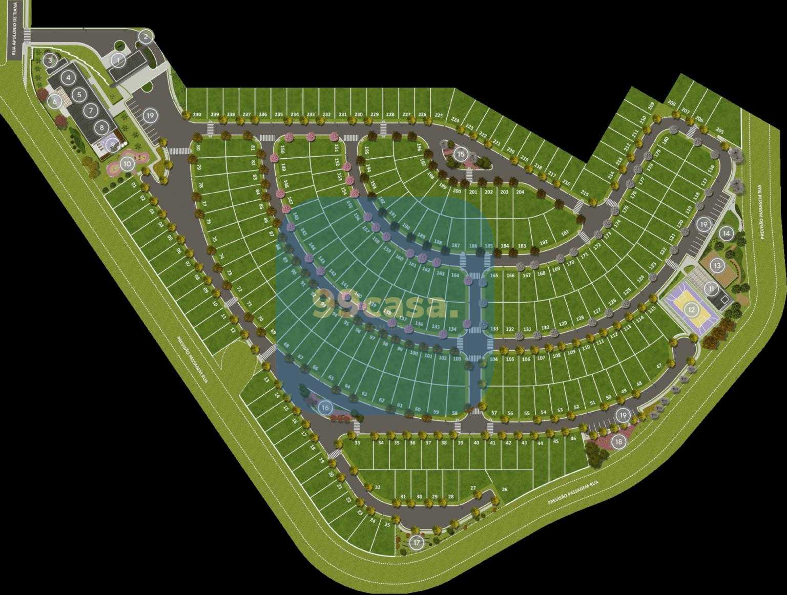 Lote à venda em condomínio no Santa Cândida - Pronto para cons...