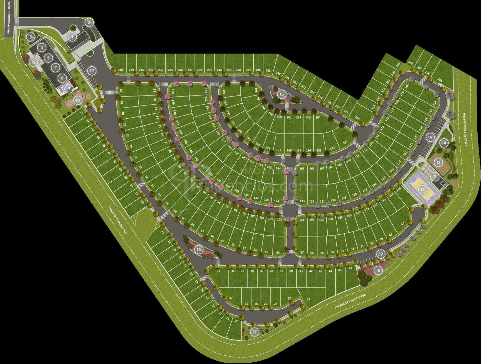 Lote à venda em condomínio no Santa Cândida - Pronto para cons...