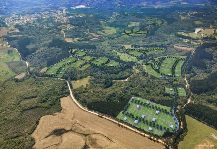 Terreno à venda no Alphaville Paraná em Campo Largo - Bosque n...