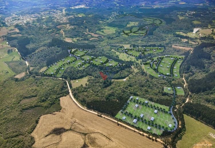 Terreno à venda no Alphaville Paraná em Campo Largo - Bosque n...