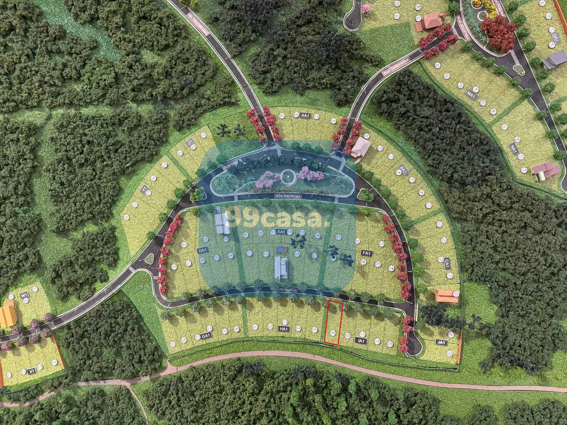 Terreno Lote à venda no Alphaville Paraná em Campo Largo