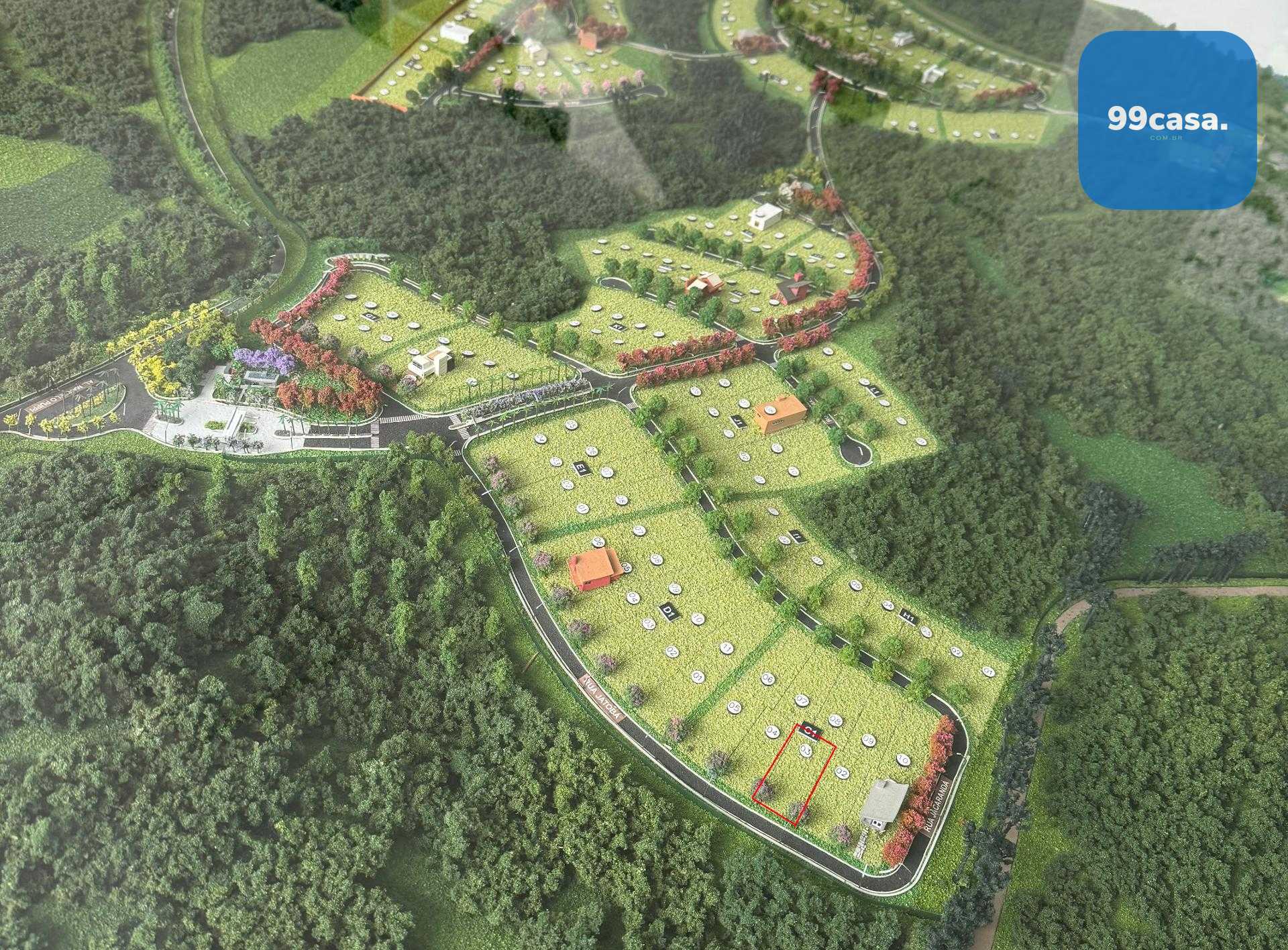 Terreno à venda no Alphaville Paraná em Campo Largo - Bosque n...