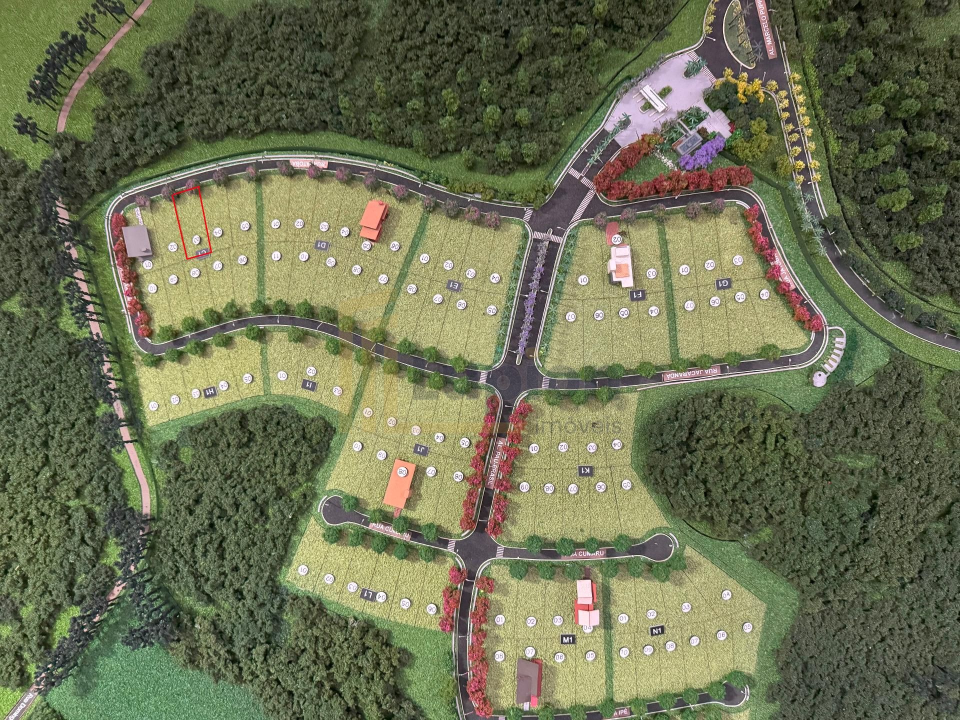 Terreno à venda no Alphaville Paraná em Campo Largo - Bosque n...