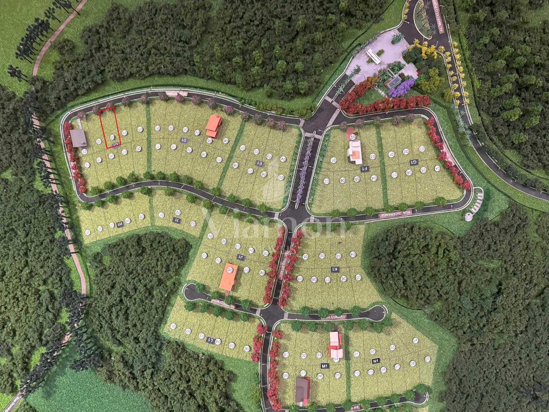 Terreno à venda no Alphaville Paraná em Campo Largo - Bosque n...