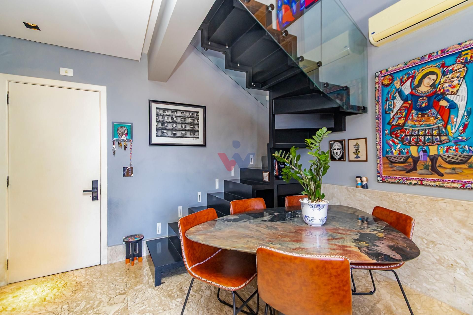 Loft de 74m  com Pé-Direito Duplo e Churrasqueira no Sky, Bigo...