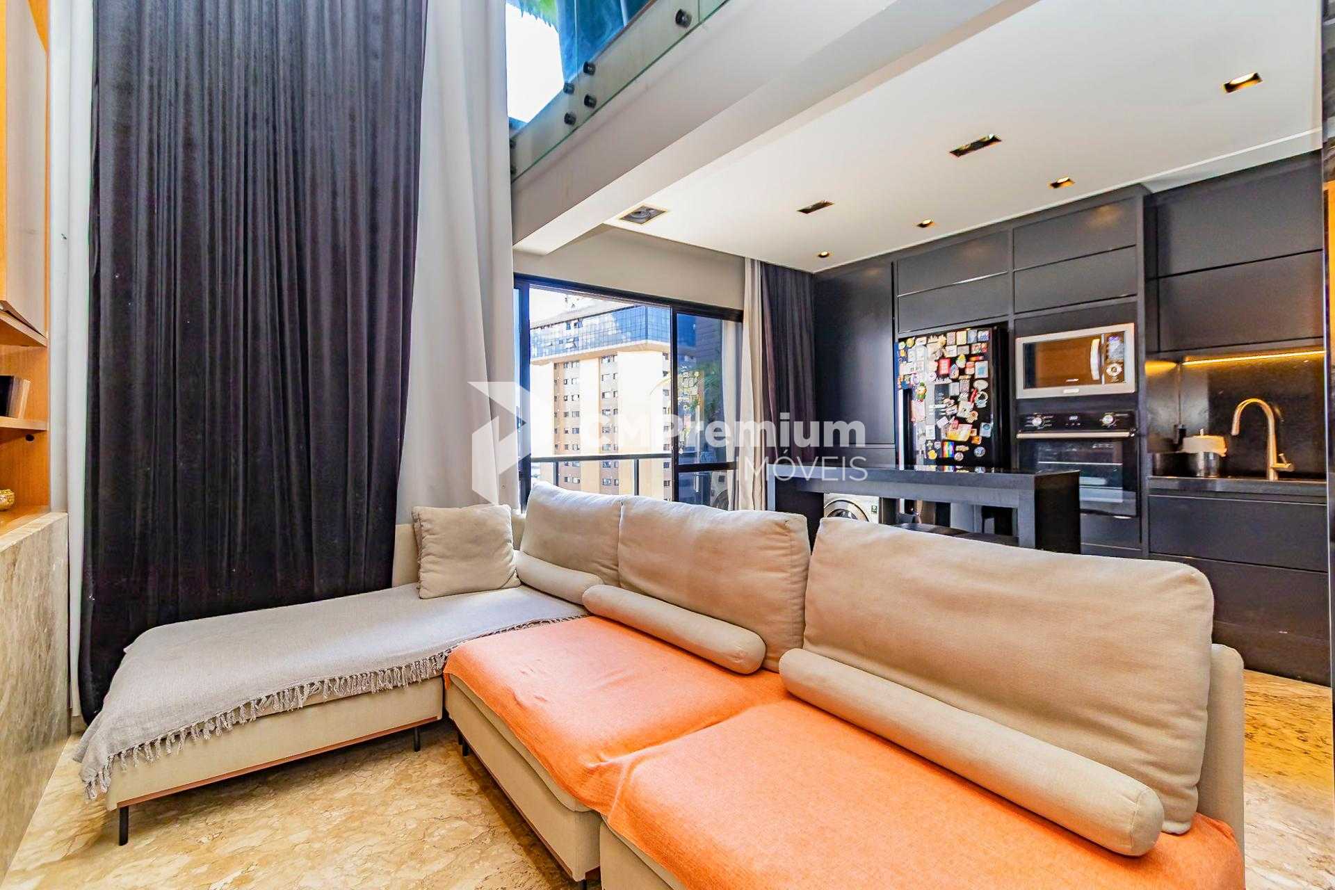 Loft de 74m  com Pé-Direito Duplo e Churrasqueira no Sky, Bigo...