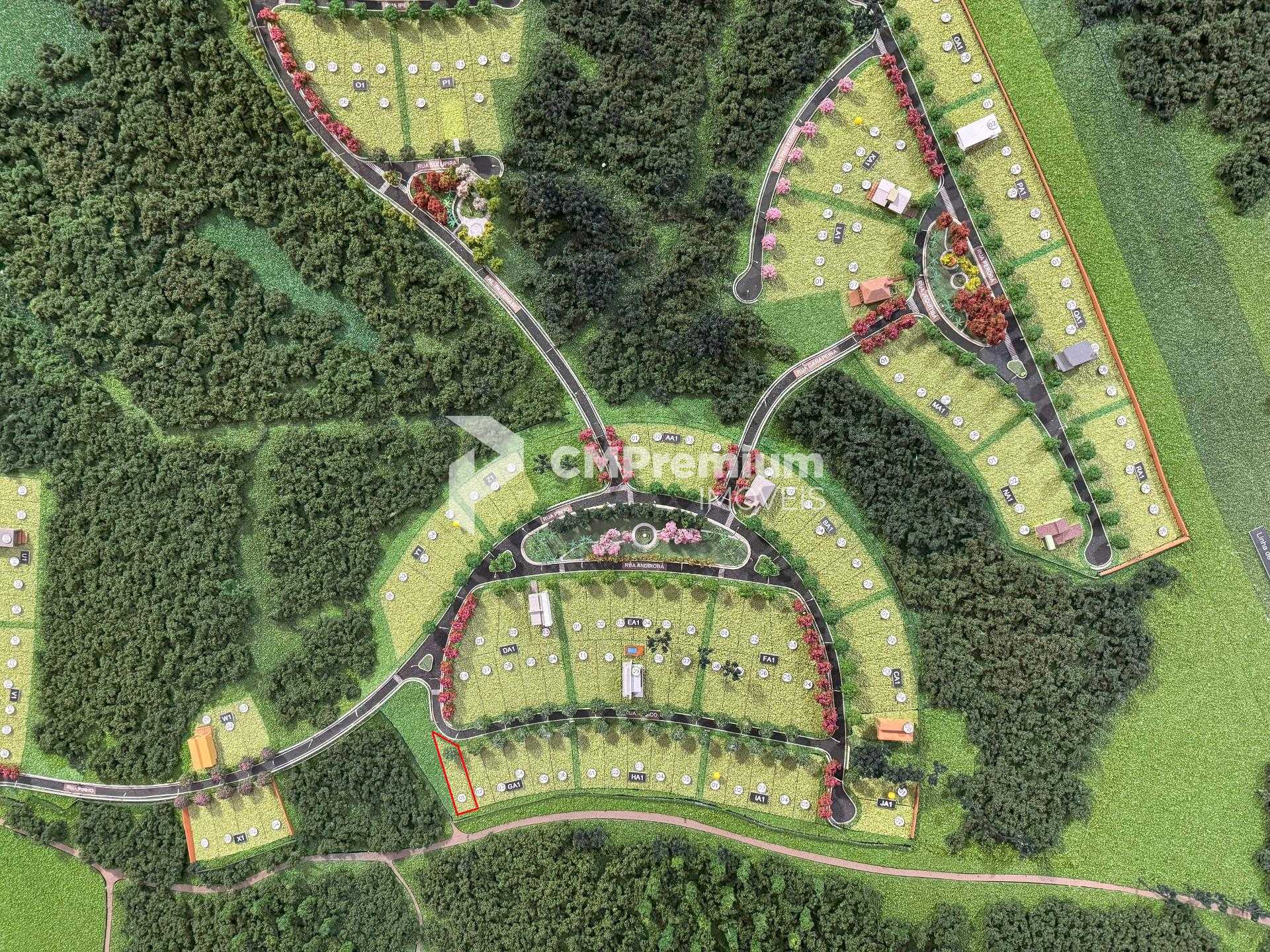 Terreno Lote à venda no Alphaville Paraná em Campo Largo com 7...