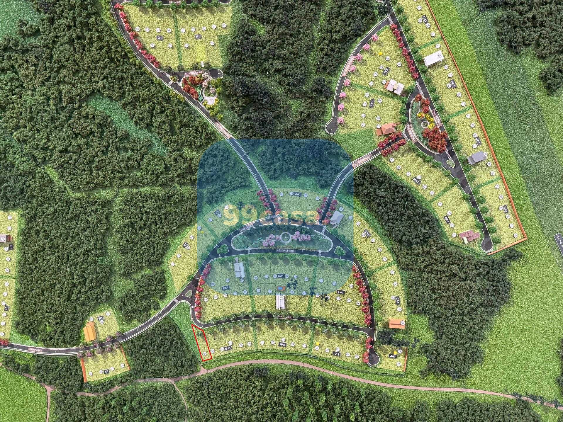 Terreno Lote à venda no Alphaville Paraná em Campo Largo com 7...