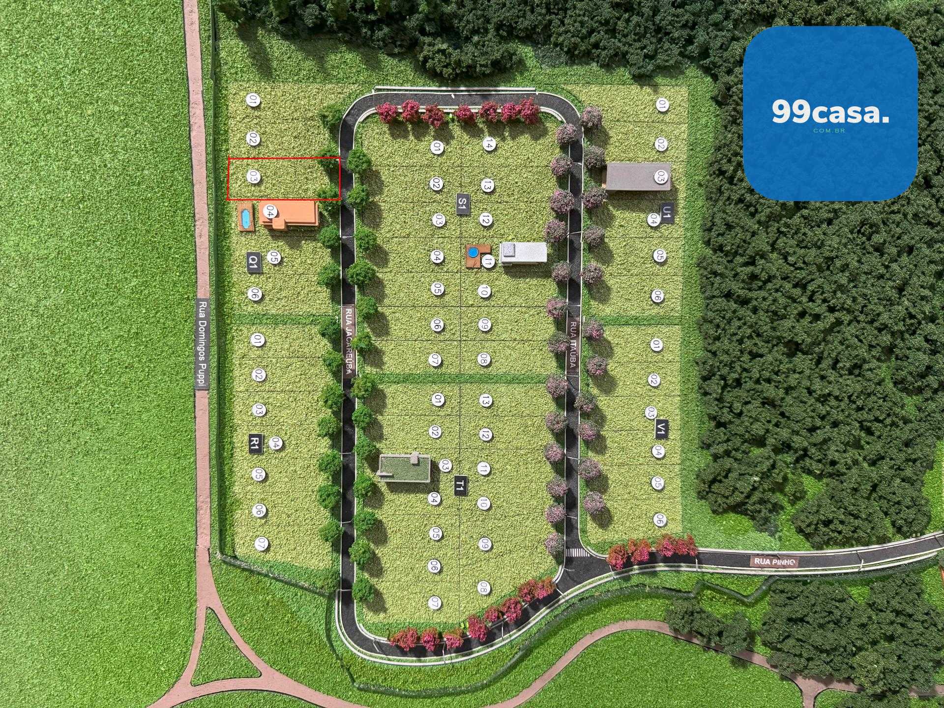 Terreno Lote à venda no Alphaville Paraná em Campo Largo