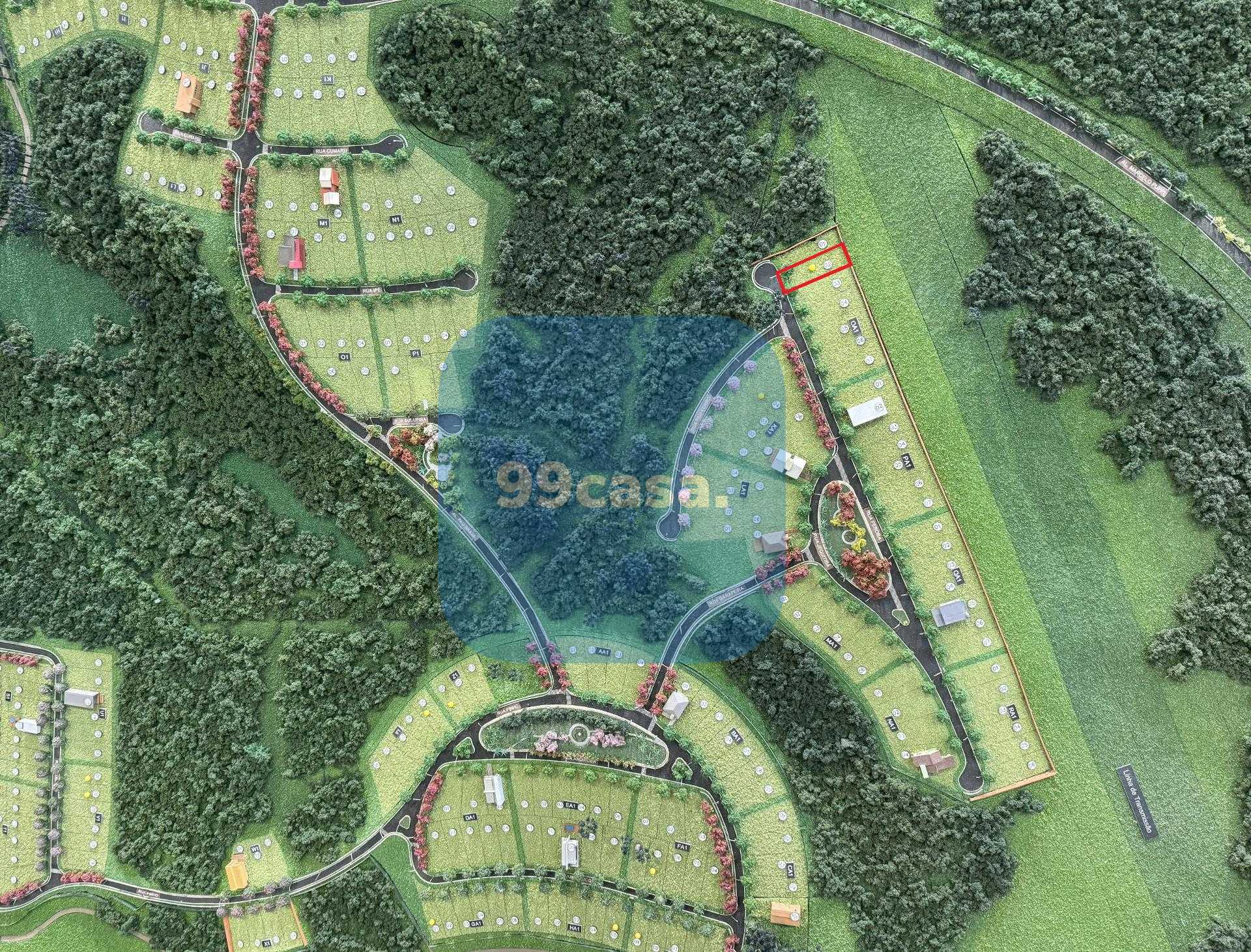 TERRENO à venda com 704m  no Alphaville Paraná em Campo Largo