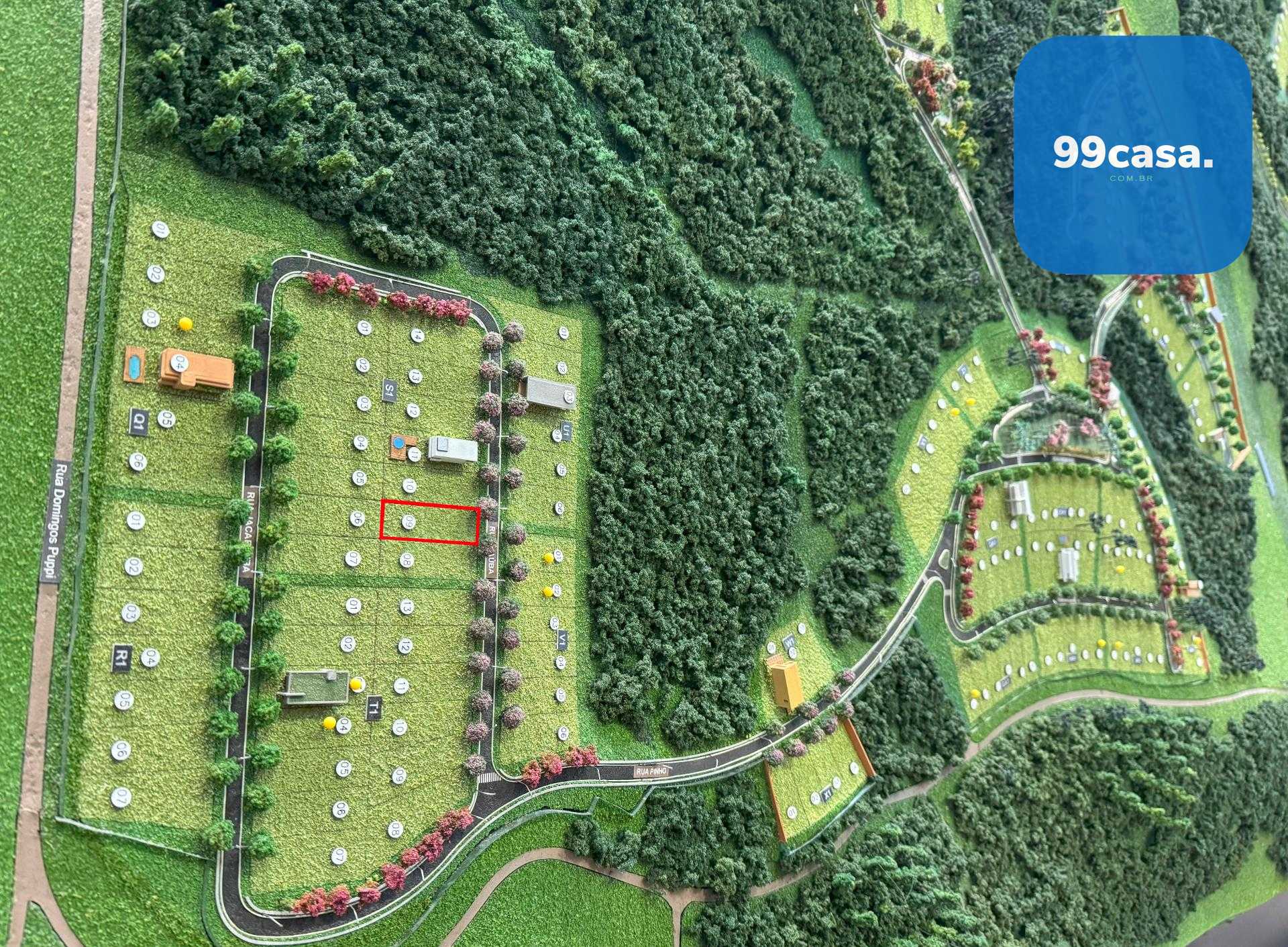 TERRENO à venda com 714m  no Alphaville Paraná em Campo Largo