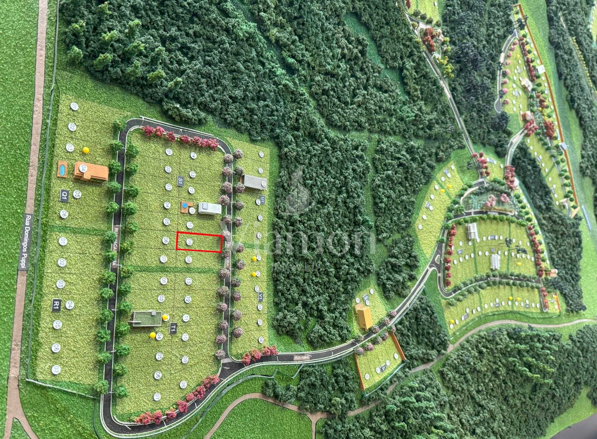 TERRENO à venda com 714m  no Alphaville Paraná em Campo Largo