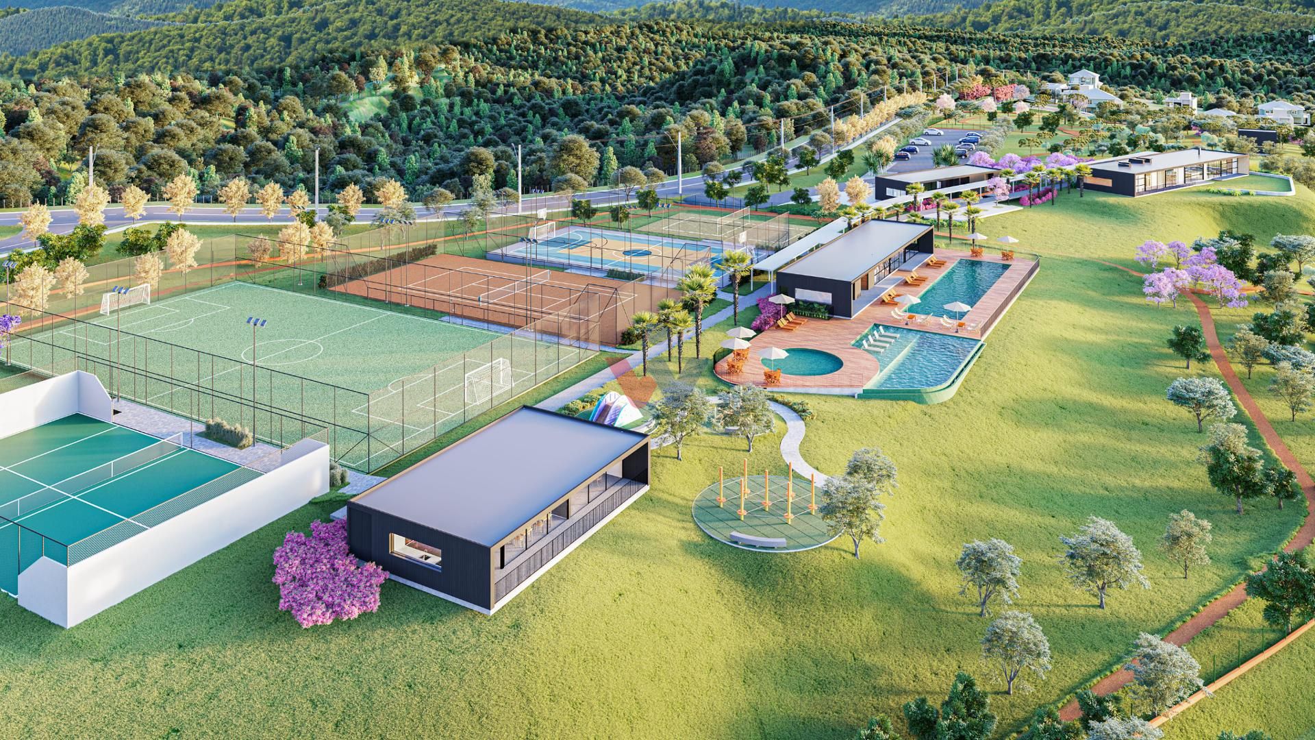 TERRENO à venda com 714m  no Alphaville Paraná em Campo Largo