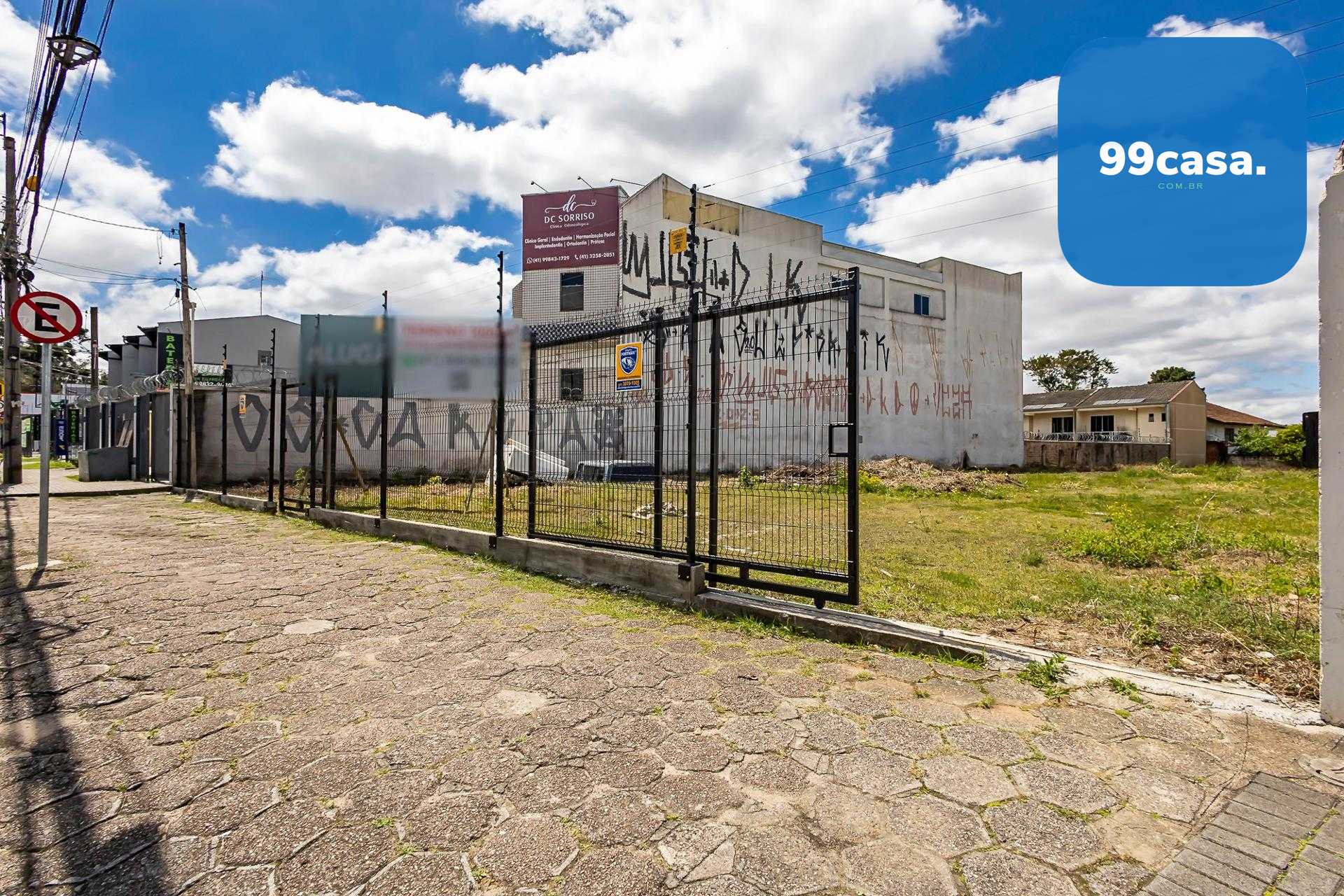 Terreno comercial para locação no Xaxim com 1.000m  na Rua Fra...