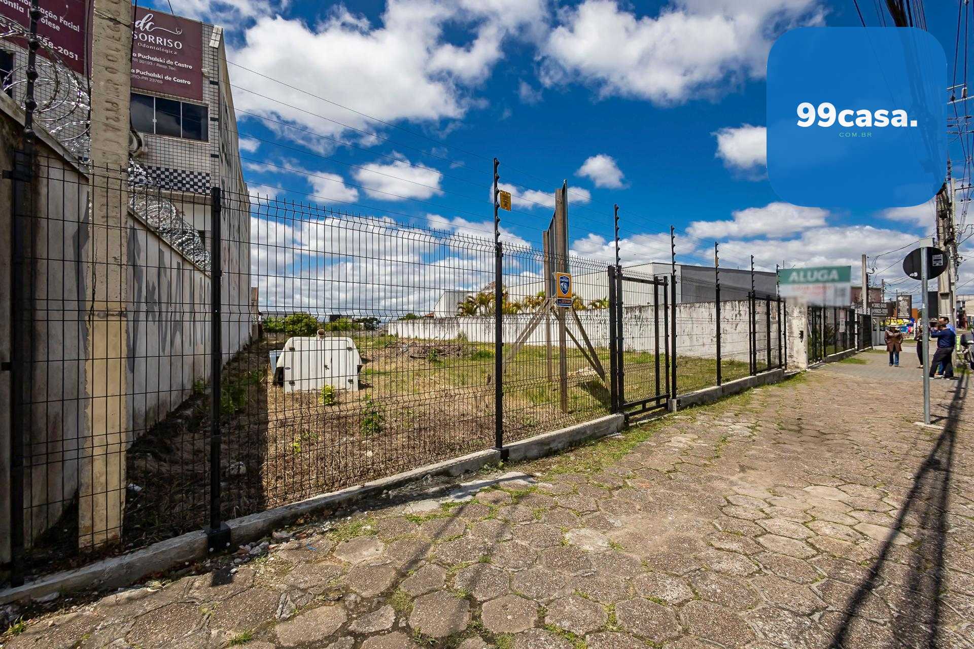 Terreno comercial para locação no Xaxim com 1.000m  na Rua Fra...