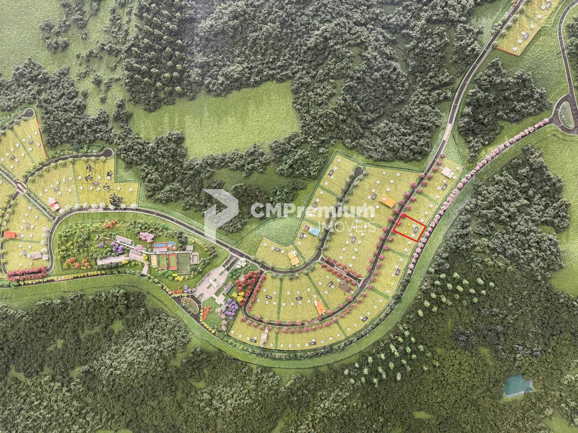 Terrenos à venda no Alphaville Paraná em Campo Largo com 1.447...