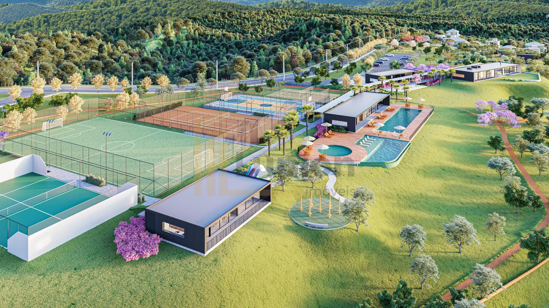 Terrenos à venda no Alphaville Paraná em Campo Largo com 1.447...