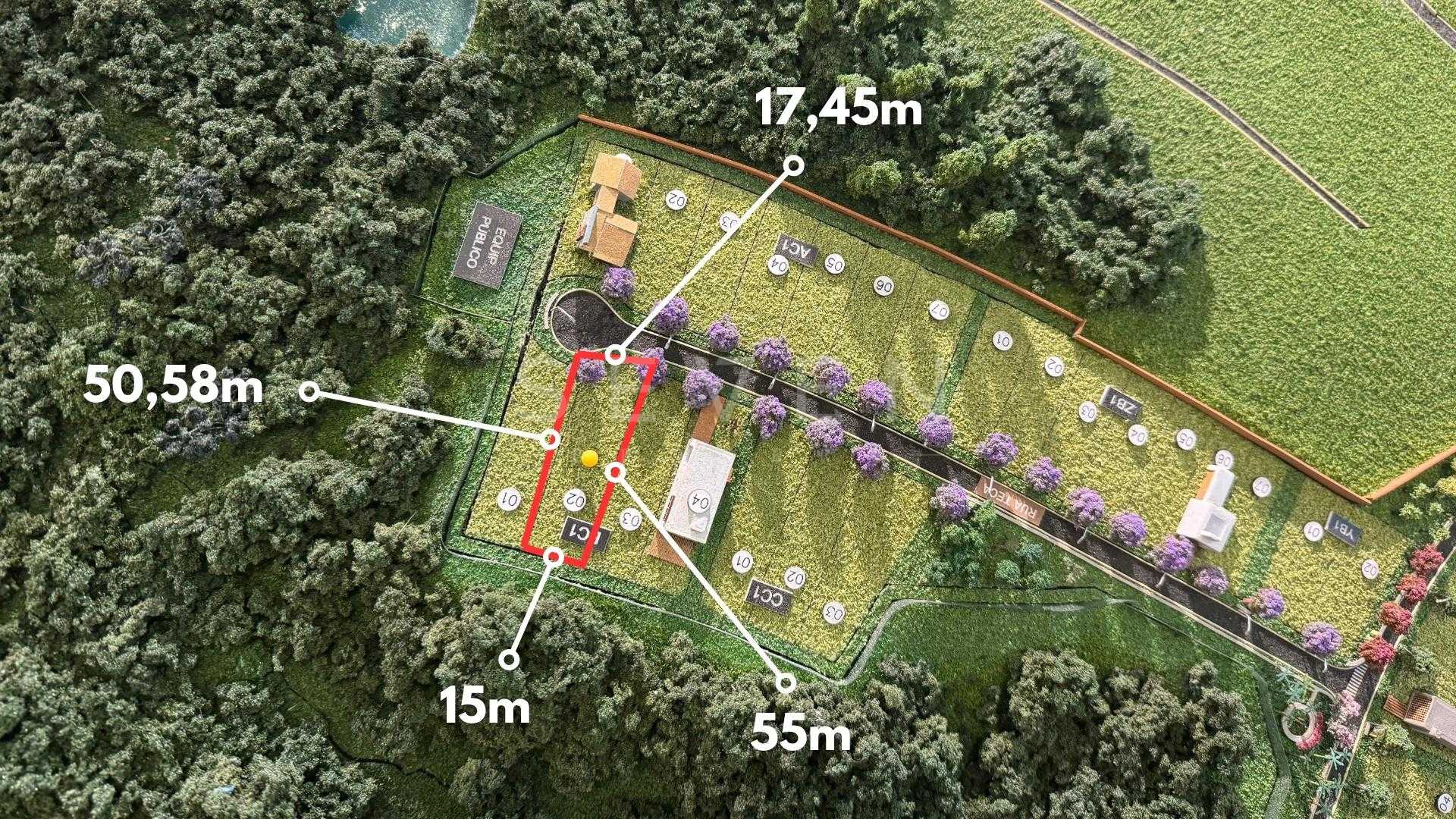TERRENO com fundos para o Bosque no Alphaville Paraná  Campo ...