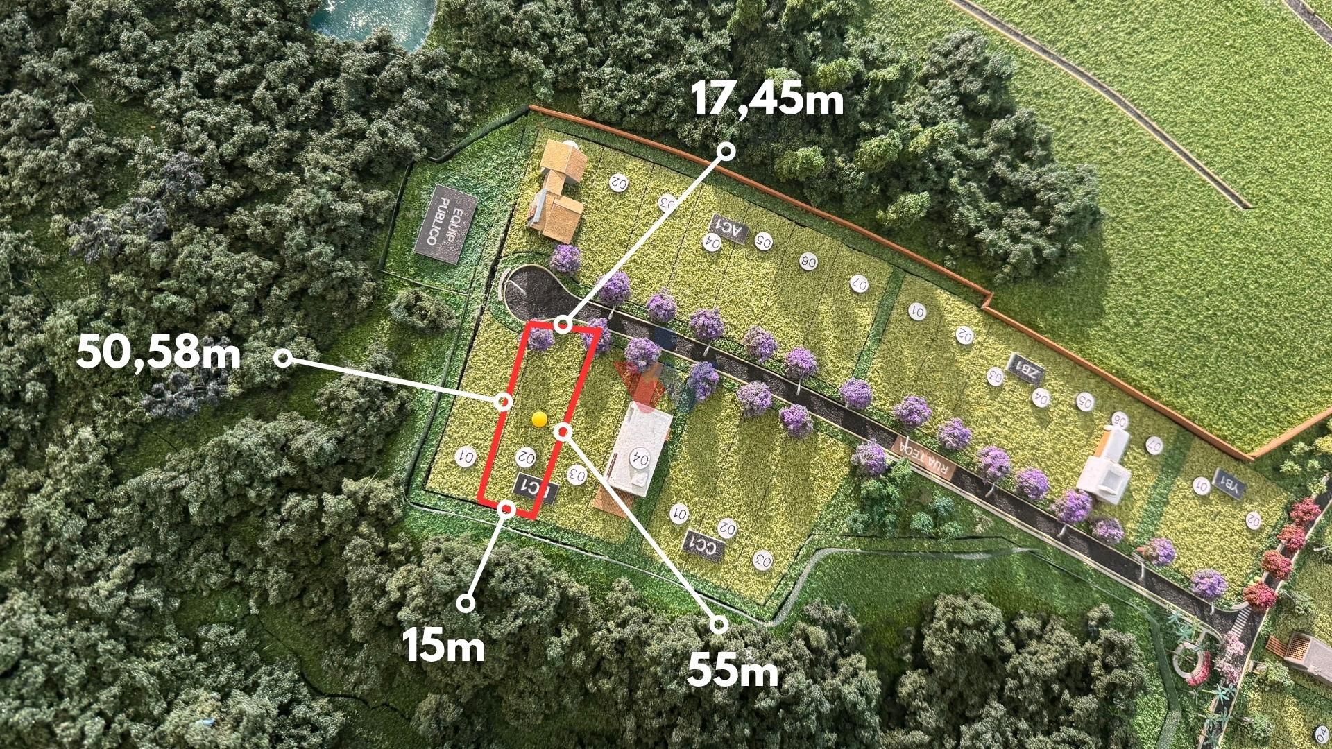 TERRENO com fundos para o Bosque no Alphaville Paraná  Campo ...