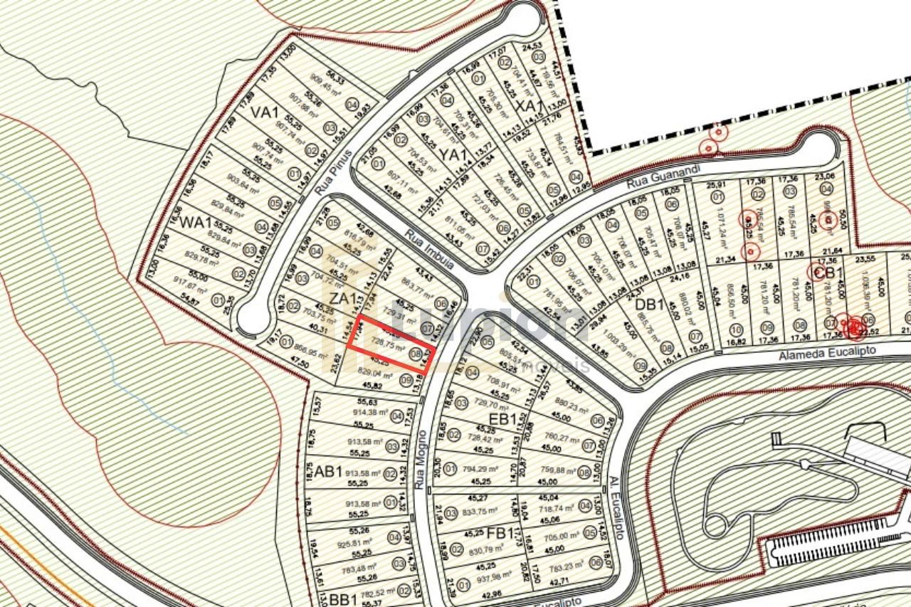TERRENO à venda perto do clube no Alphaville Paraná  Campo Largo