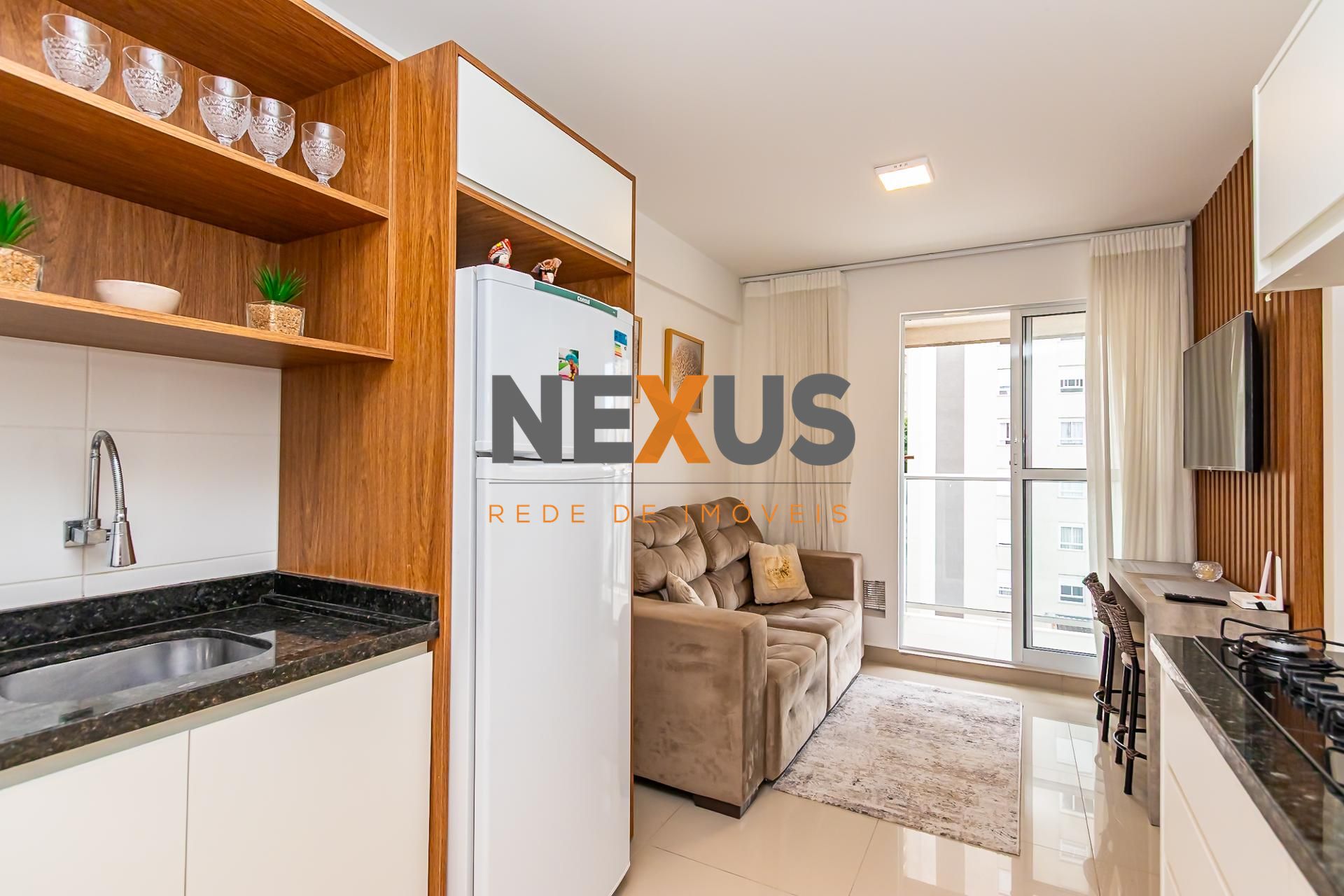 Apartamento 1 quarto mobiliado à venda  Portão | Próximo ao S...