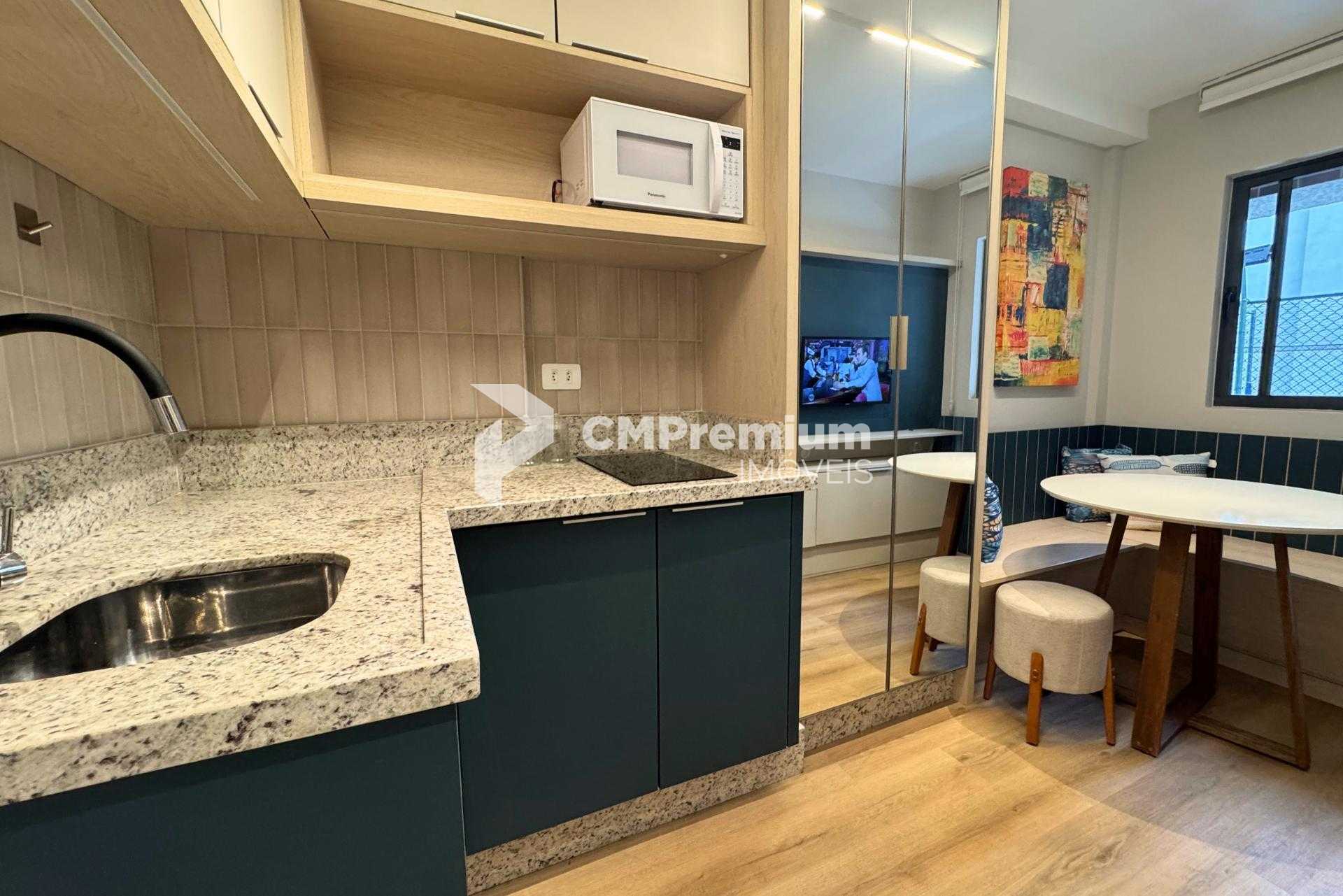 Apartamento de 1 Quarto Mobiliado à venda no Centro de Curitiba