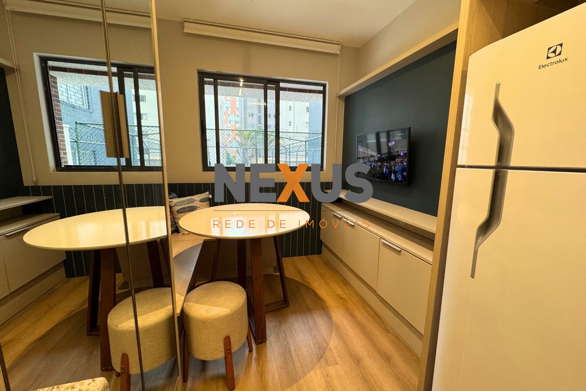 Apartamento de 1 Quarto Mobiliado à venda no Centro de Curitiba