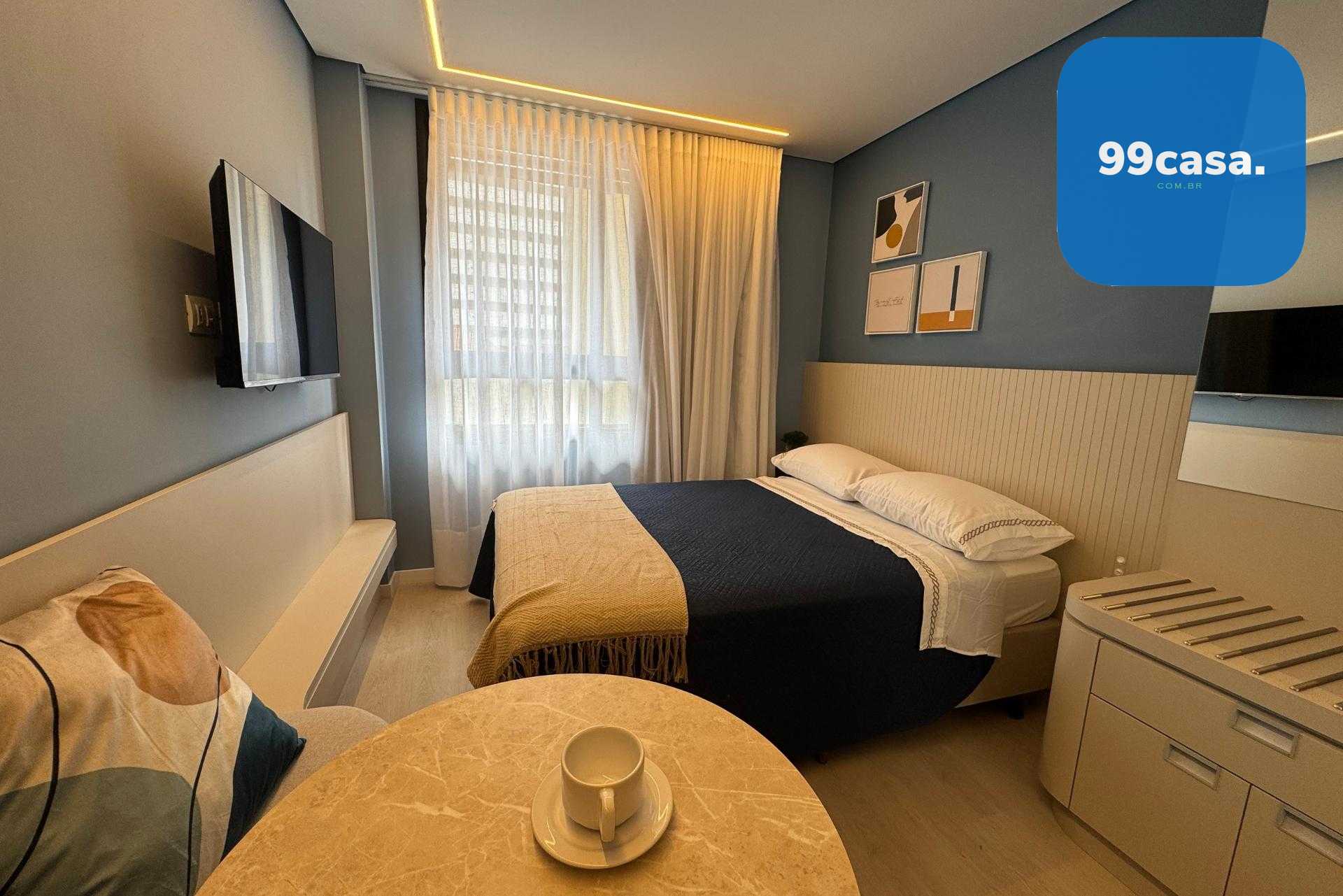 Apartamento Studio com 18m  Mobiliado no Batel | All Batel