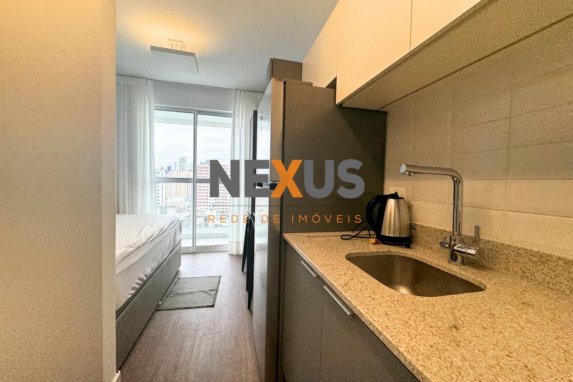 Apartamento Tipo Studio, Mobiliado e com vaga de garagen para ...