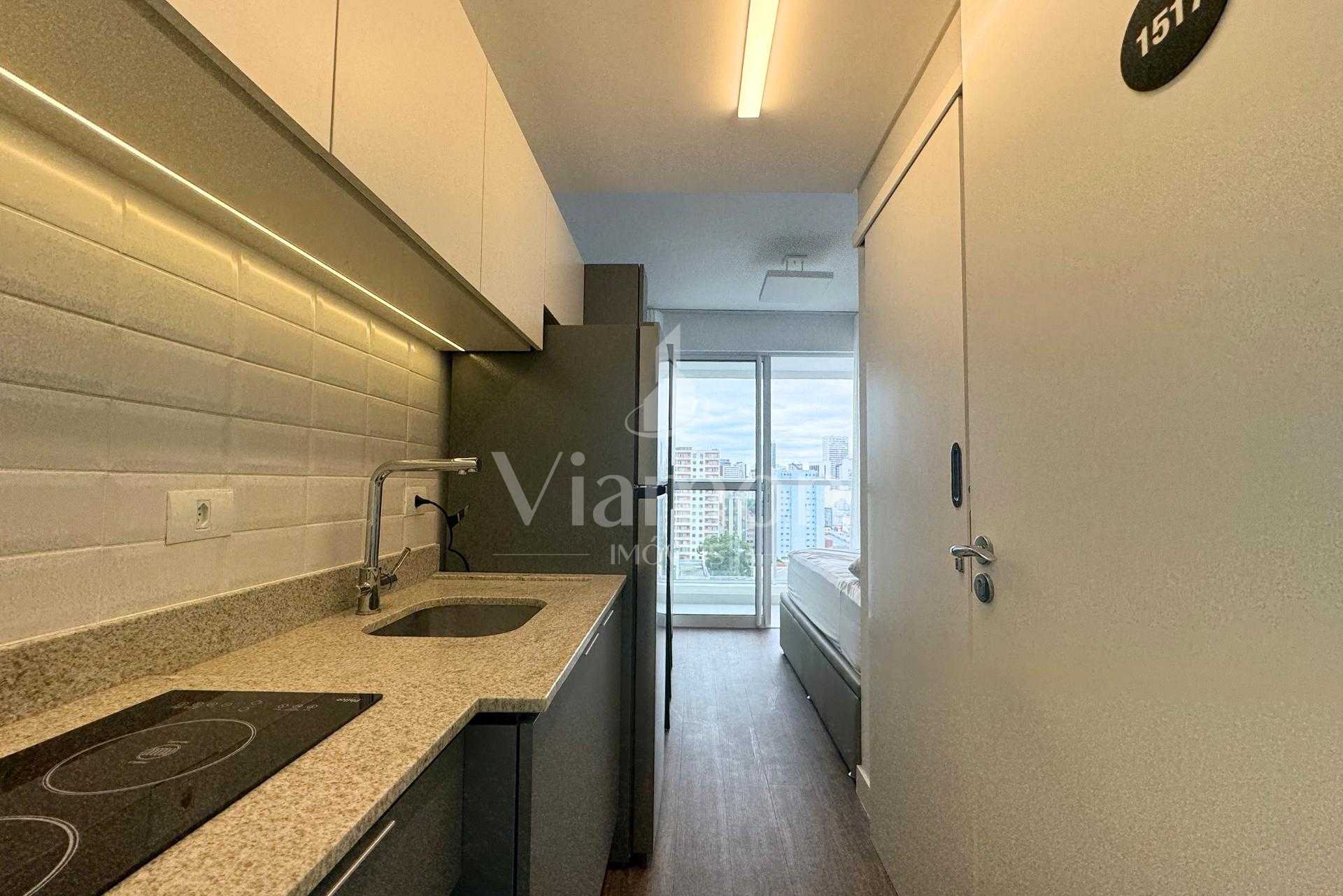 Apartamento Tipo Studio Mobiliado, com vaga de garagen para Ve...