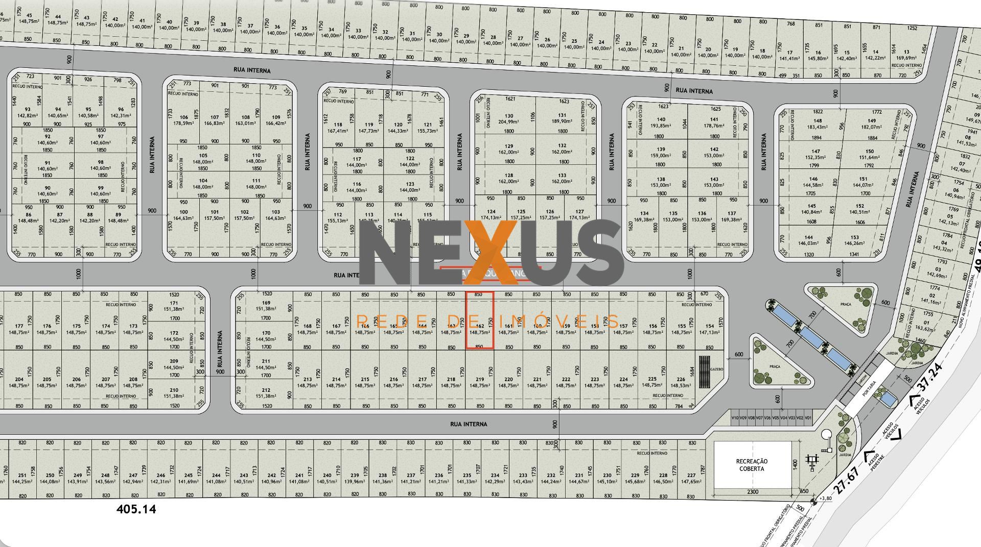 Lote no Vistta Curitiba Resort | 148m  próximo ao Parque Tanguá