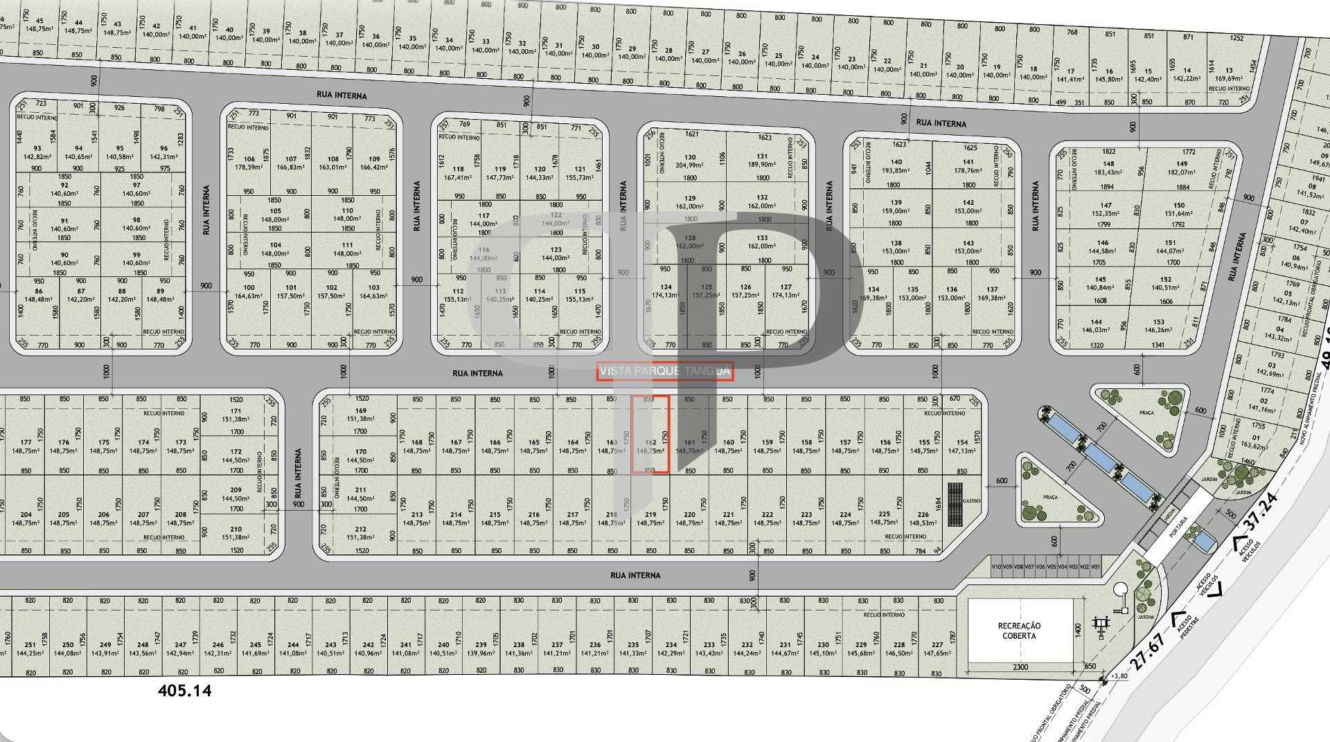 Lote no Vistta Curitiba Resort | 148m² próximo ao Parque Tanguá
