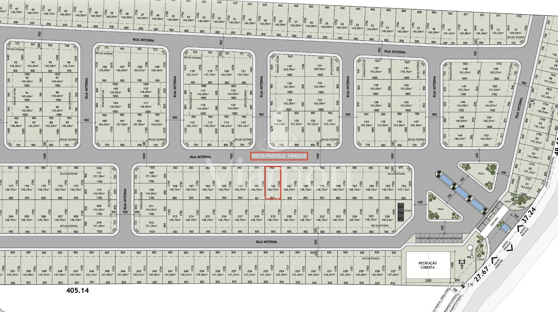 Lote no Vistta Curitiba Resort | 148m  próximo ao Parque Tanguá