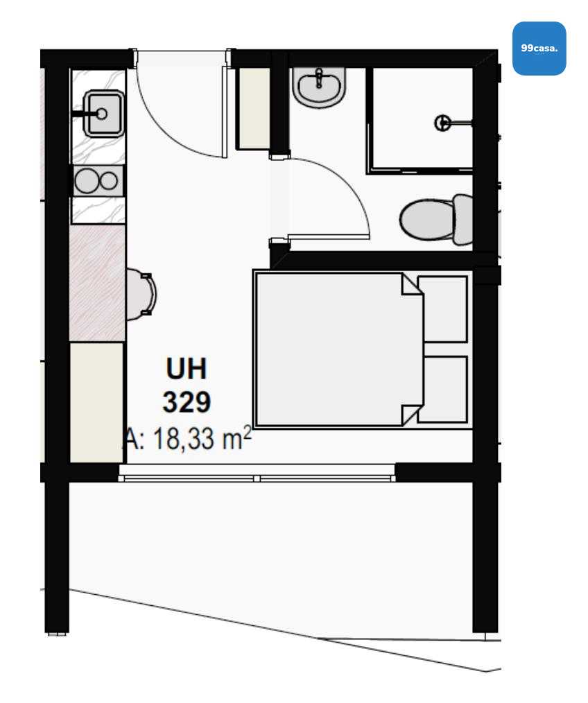 Studio para Venda CURITIBA - PR
