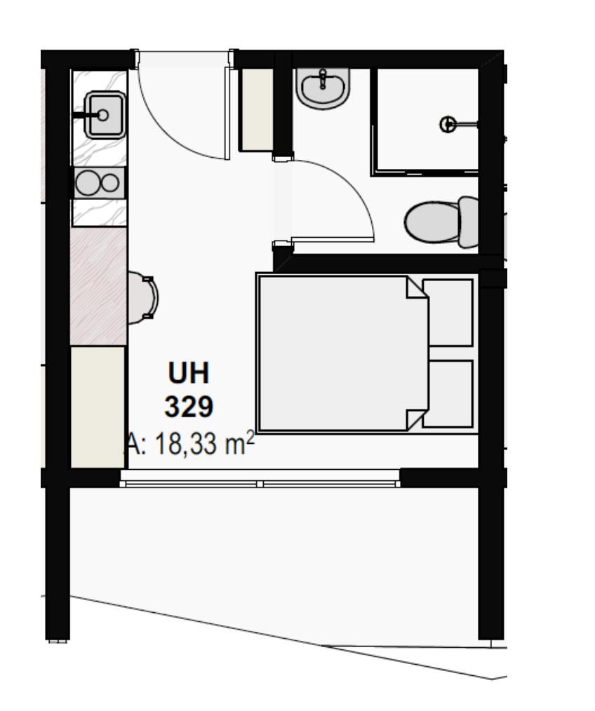 Vértice Barigui: Studio 18m² no Bigorrilho | Na Planta, entreg...