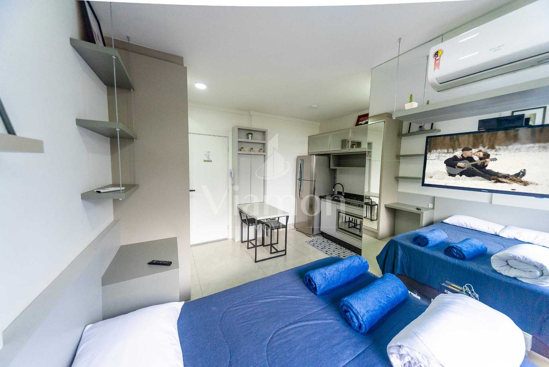 Studio Mobiliado no Eco Smart Ecoville | 23 m² | Sacada | Vaga...