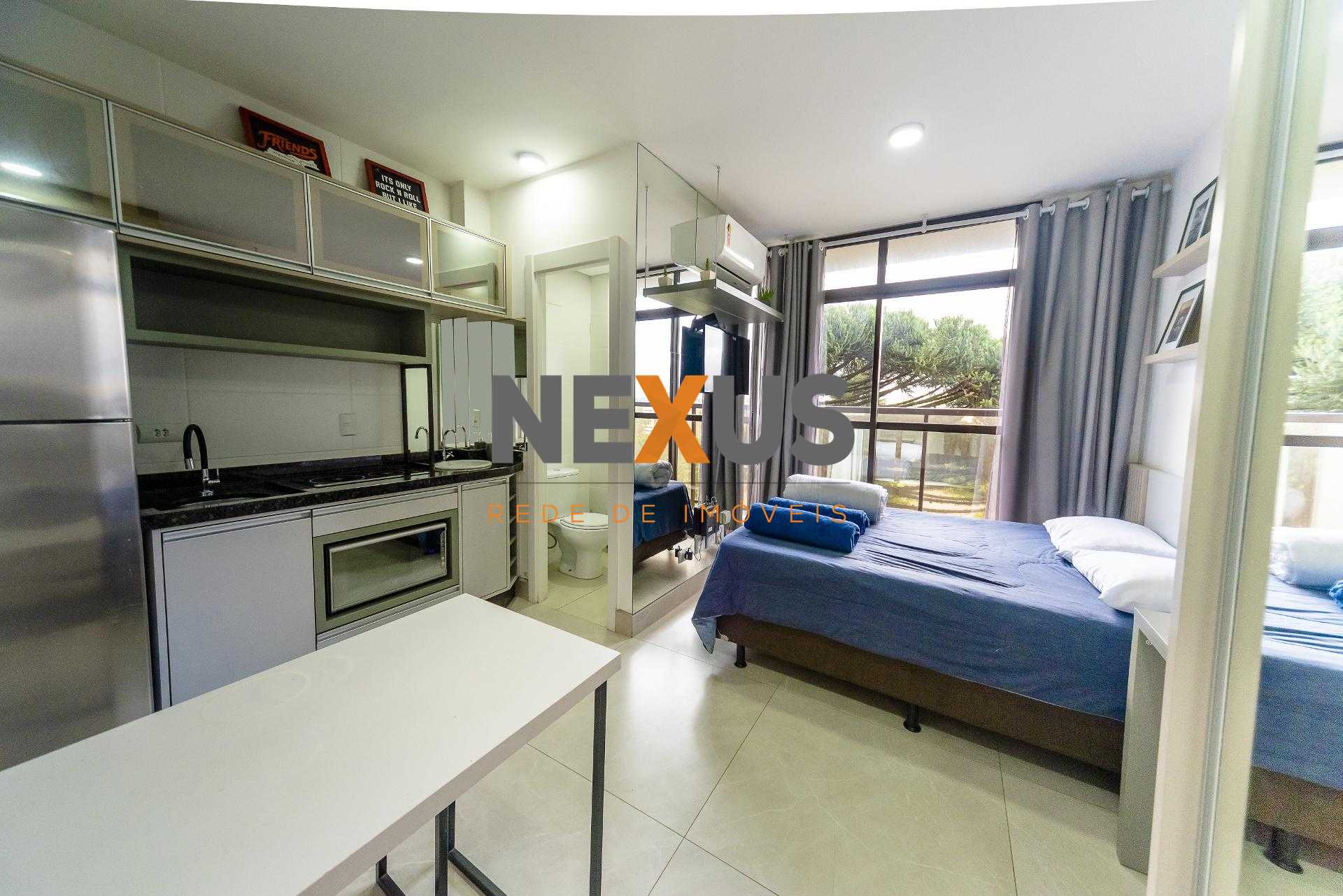 Studio Mobiliado no Eco Smart Ecoville | 23 m² | Sacada | Vaga...